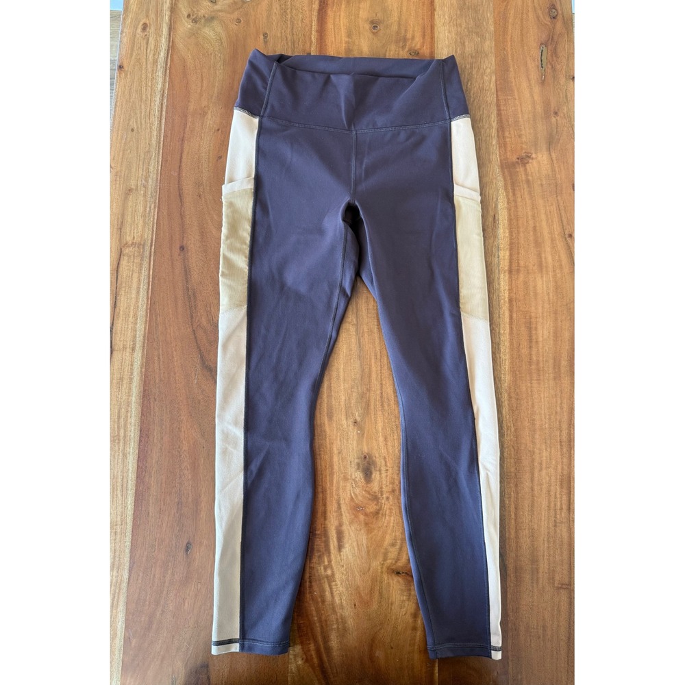 Fabletics PowerHold High Waisted 7/8 Leggings Womens with Pockets